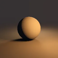 Sphere lit as Night practicals